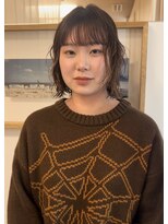 トリッカ 銀座(tricca)&nbsp;ボブパーマ/ニュアンスパーマ/顔周りレイヤー/簡単スタイリング