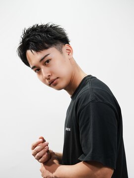 テクト バイアッシュ 吉祥寺店(Tect by Ash) スパイキーショートフェザーパーマアップバング毛流れパーマ