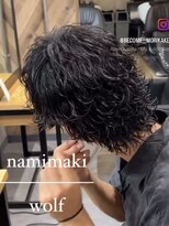 ビカム 名駅(become) 【波巻きウルフ】メンズツイストスパイラルパーマ名古屋