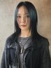 【ブリーチなしメニュー】カット＋ケアカラー＋トリートメント 