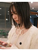 切りっぱなしボブ/外ハネボブ