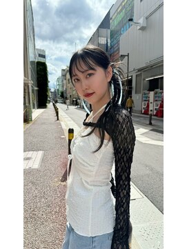 シーン(SCENE) [天神今泉/クラゲヘアー/小顔に見せるヘア/ココアベージュ]