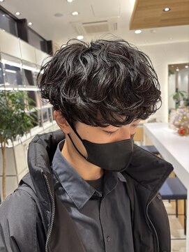 ステアケース 武蔵小杉店(stair:case) 初めてパーマする方におすすめ！緩めシャドウパーマBefore After