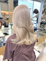 サンクプロジェクト(cinq PROJECT) 原宿韓国顔まわりミルクティーベージュミルクティーグレージュ