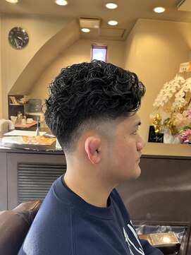 シシムーアフレームプラント sisimuoa×FRAMEPLANT 極道パーマ