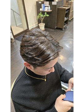 オムヘアーバイグルーマーズ(HOMME HAIR by GROOMER/S) メンズラフカール　HOMME HAIR ２nd江ヶ崎