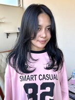 ディーヴァヘアーエズ(DIVA hair Eze) レイヤーカットブルーブラック