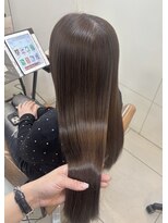 ソワンドゥブレス 大日店 (soin de brace) ・サラツヤロング髪質改善ストレート