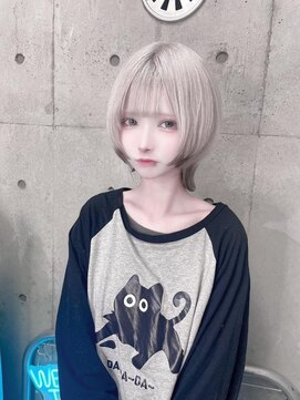 アールイーバイインク 渋谷(Re. by INK.) イメチェンヘアスタイル/ピンクベージュ/アンブレラカラー渋谷