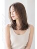 【前髪or顔回りのうねり対策】ポイント縮毛矯正+カット¥7150