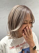 ガーデンテラスサロン  流山おおたかの森(GardenTerracesalon)&nbsp;ホワイトベージュ×くびれレイヤー
