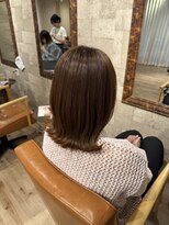 ヘアサロン アプリ(hair salon APPLI) 暖色ブラウン♪