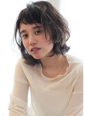 【ruf  hair design】ショートバングレイヤースタイル