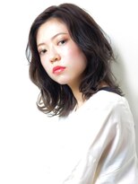 モードケイズ 本厚木(MODE K's)&nbsp;【MODEK's厚木】アプリエカラー風暗髪透明感×デジタルパーマ