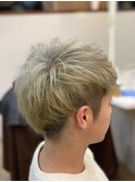 シルバーアッシュショート