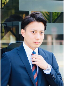 カジノ(CASINO) ビジネスマンさわやかショート/かき上げヘア/サイドパート