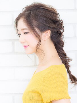 オーブ ヘアー ブランコ 久米川店(AUBE HAIR Blanco) 周りと差がつく★フィッシュボーンへアアレンジ