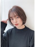 20代30代スタイリング簡単♪毛先パーマ×ミニボブ担当畑