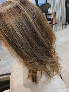 アフィックス ヘア 水天宮前店(affix hair) ハイ透明感ヌーデイカラー