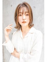 サングース(Sungoose)&nbsp;sungoose＊韓国風ミディ＃前髪くびれイメチェンラベンダーカラー