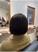 ふんわりツヤと透明感のスッキリボブ【藤田稔】