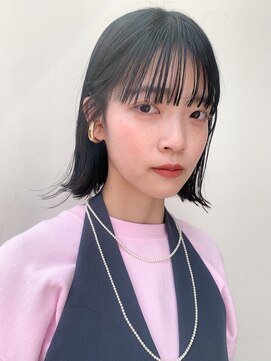 ヨハ ク 切りっぱなしbob