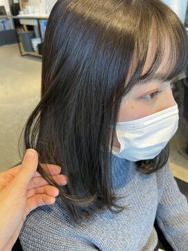 ヘアーエスクールシーユー 枚方T-SITE店(hair S.COEUR×Cu) オリーブベージュ