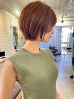 レーヴバイロンド 仙台(Reve by Lond)&nbsp;大人美人ショート　似合わせカット　アースカラー