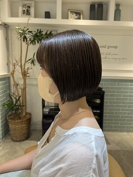 ロンド シャルム 吉祥寺(Lond charme) 前下がりミニボブ