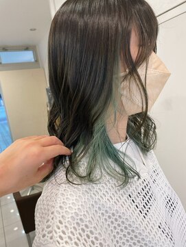 キャパ 秦野(CAPA) 透明感/くすみカラー/オリーブ/インナーカラー