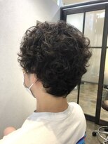 アリアバイエクラート 池袋店(ARiA by ECLART)&nbsp;ツイストスパイラルパーマ無造作マッシュパーマショート