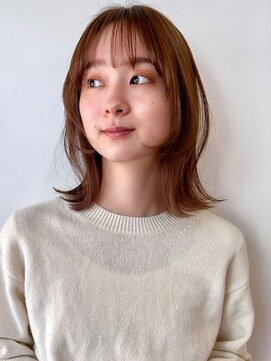 ラフ フロム ガーデン(Laf from GARDEN) フルバング/似合わせカット/イメチェンヘアスタイル/韓国風