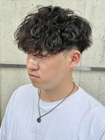 ニアウ 太田店(Niau)&nbsp;メンズパーマ波巻きスペインカールツイストスパイラルパーマ