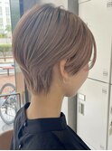 30代40代大人女性/前髪ありショートボブ/ショートヘア/髪質改善