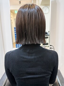 イオエ 梅田(ioe) ニュアンスカラー/グレージュ/ツヤ髪スタイル/髪質改善/縮毛矯正