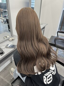 ペレ 栄店(PELE) 前髪/アンブレラカラー/こなれミディ/イメチェン/ウェーブパーマ