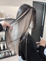 ペレ 渋谷(PELE)&nbsp;前髪/アンブレラカラー/こなれミディ/イメチェン/ウェーブパーマ