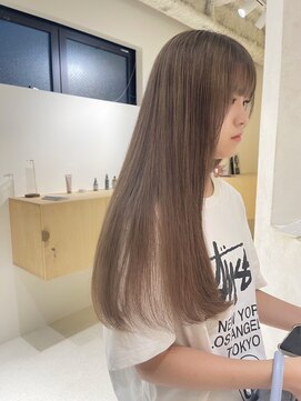 ニール シトロン 名古屋 伏見 丸の内(NEELU citron) 【Neelu_citron_hachiローレイヤーミルクティーグレージュ】