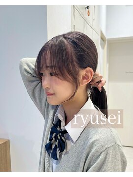 アリーナ 船橋日大前店(arena) 結んで可愛い顔周り！！