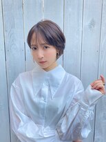 ネウィ 広島(newi)&nbsp;オリーブべージュ/韓国風/マッシュショート