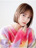 艶ストレート小顔ボブ
