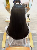 ジーナ 船橋(Zina)&nbsp;髪質改善＊ロングレイヤーグレーベージュ＊美髪【Zina船橋】