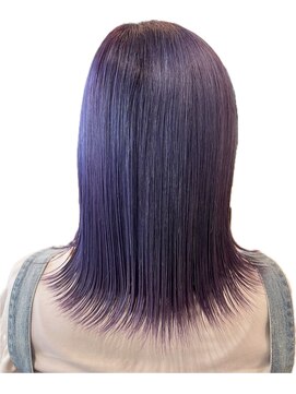 ケー 北千住(K.) ラベンダーカラー ブリーチダブルカラー【北千住髪質改善】