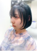 フェイスレイヤーボブ&ボブ/ミニボブ/ネイビー