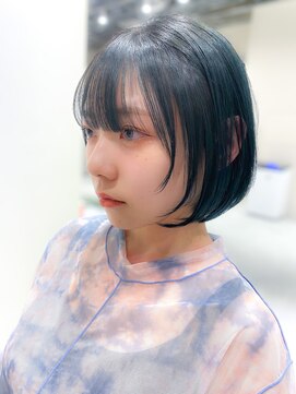 スウド(Swd) フェイスレイヤーボブ&ボブ/ミニボブ/ネイビー