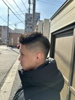 スウェル 船橋店(Swell)&nbsp;#サーフカール#スパイキーショート#ブルーブラック#船橋