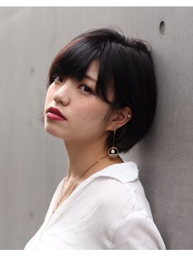 アフロディーテ 銀座(APHRODITE GINZA) くびれヘア/アプリコットオレンジ/ハイライト/縮毛矯正/銀座