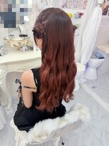 リムネ(RIMUNE)&nbsp;羊ヘア/ハーフアップ／ウェーブ巻き