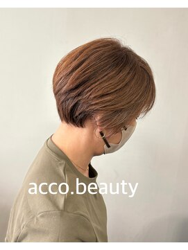 ヘアーアンドメイク アッコ(hair and make acco) ショートスタイル