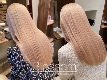 ブロッサム 成増店(Blossom)の写真/大人気★透明感×ツヤ感UPのトレンドカラー【成増駅/ダブルカラー/インナーカラー/ブリーチ】